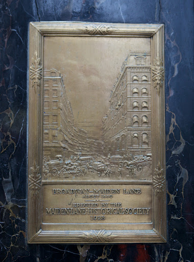 Dedicated NYC Plaque