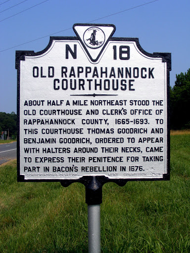 Old Rappahannock Courthouse