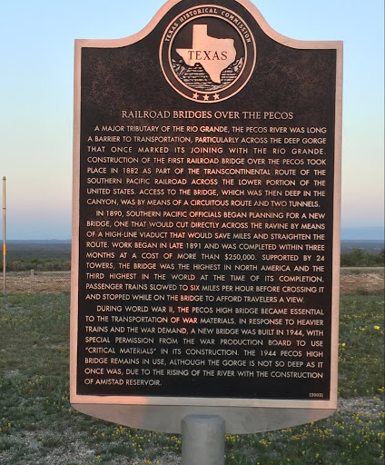 RAILROAD BRIDGES OVER THE PECOS