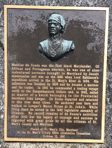 Mathias de Sousa, the first Black Marylander