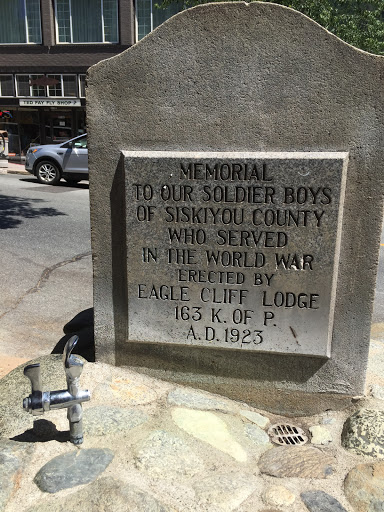 To Our Soldier Boys of Siskiyou County