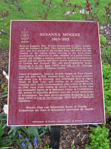 Susanna Moodie 1803-1885