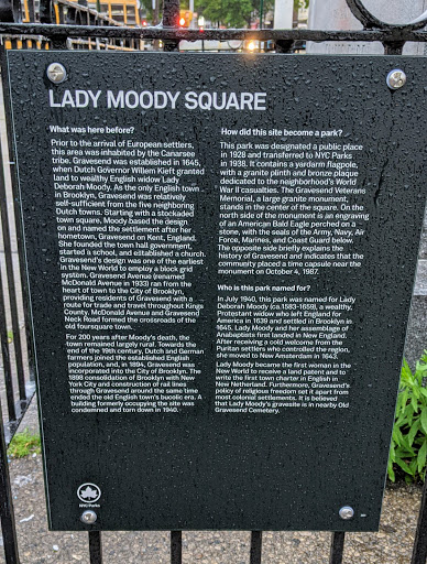 Lady Moody Square