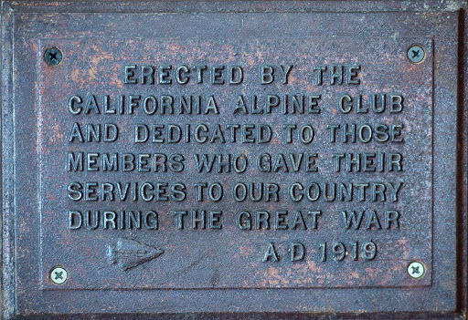 Alpine Club WWI Memorial