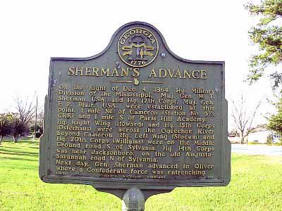 Sherman's Advance