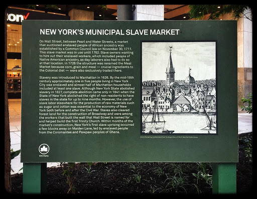 New York's Municipal Slave Market
