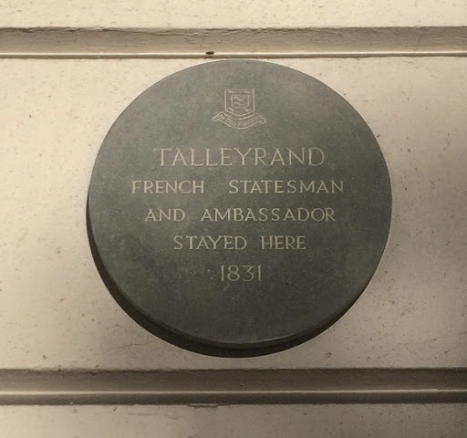 Talleyrand stayed here