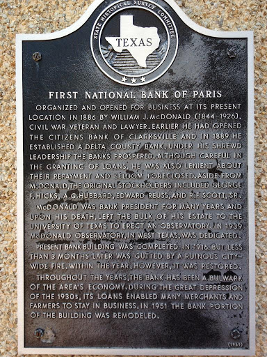 First National Bank of Paris