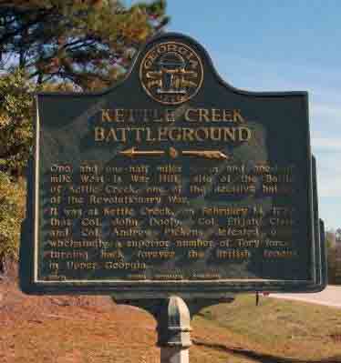 Kettle Creek Battleground