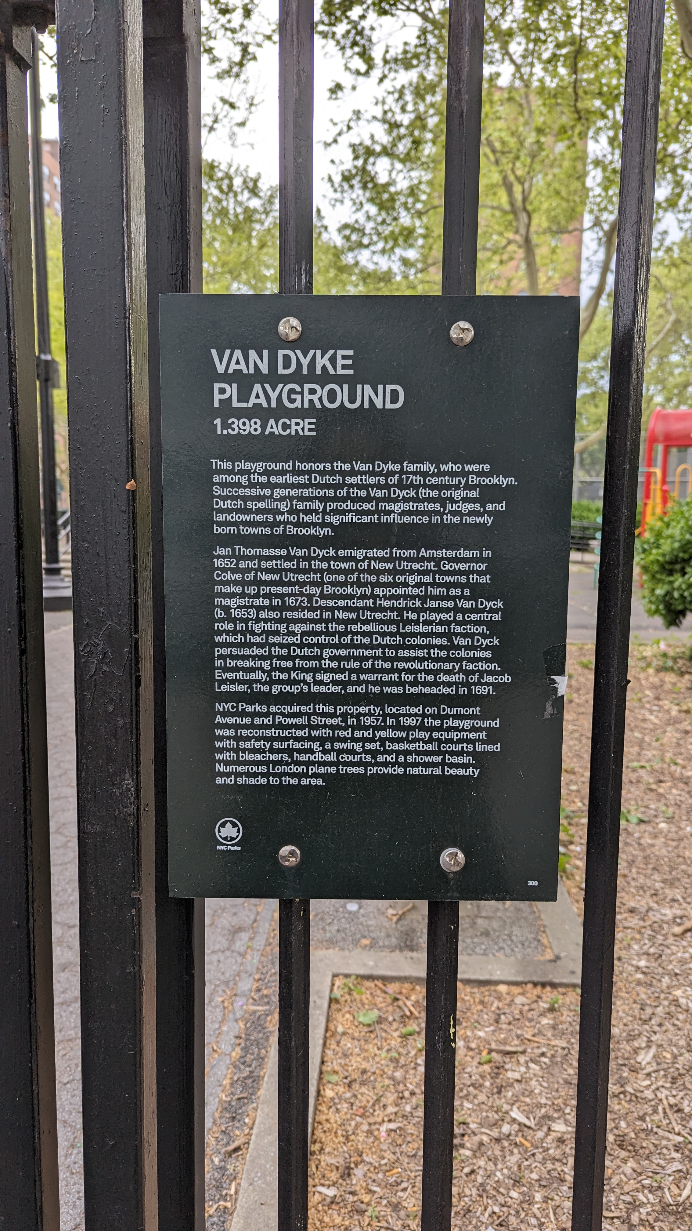 Van Dyke Playground