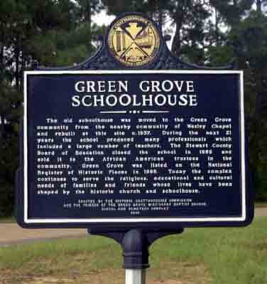 Green Grove Schoolhouse (Side 1)
