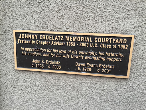 Johnny Erdelatz Memorial Courtyard