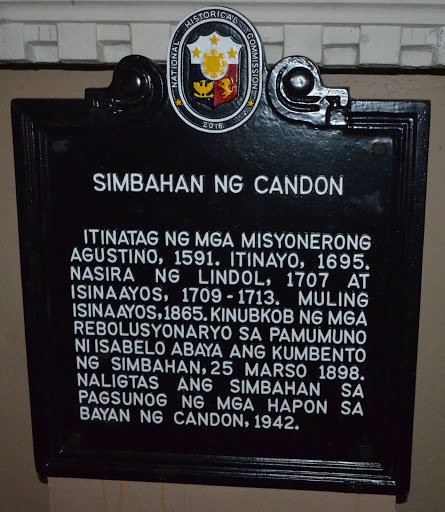 Church of Candon historical marker