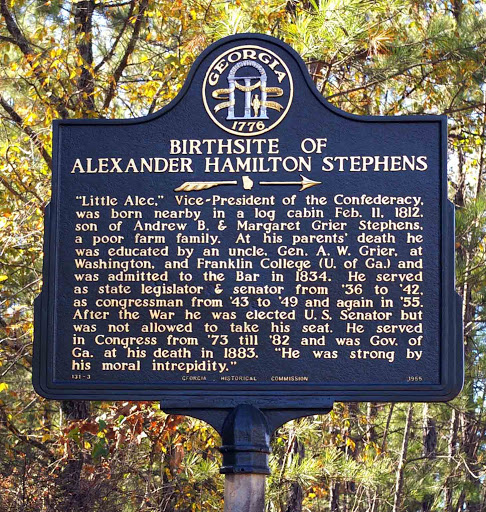 Birthplace of Alexander Hamilton Stephens