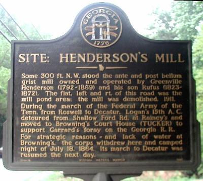 Site: Henderson's Mill