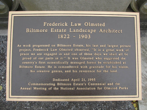 Frederick Law Olmsted At Biltmore