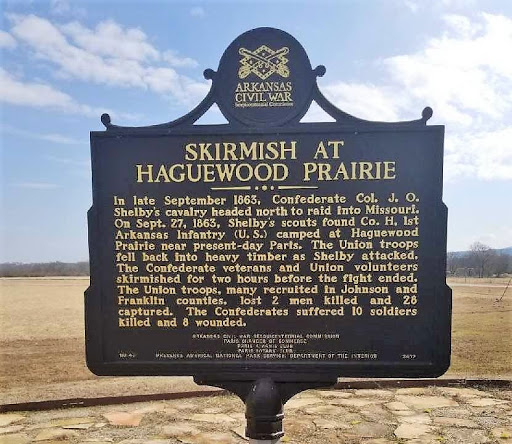 Skirmish at Haguewood Prairie
