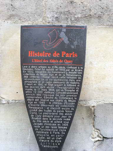 Histoire de Paris: L'Hotel des Abbes de Cluny