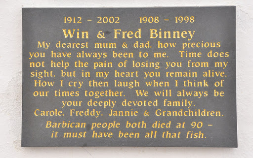 Barbican wall plaque - Plymouth