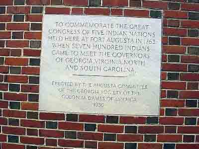 To Commemorate the Great Congress of Five Indian Nations