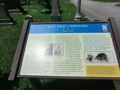 Old Gray Cemetery - Silent Voices