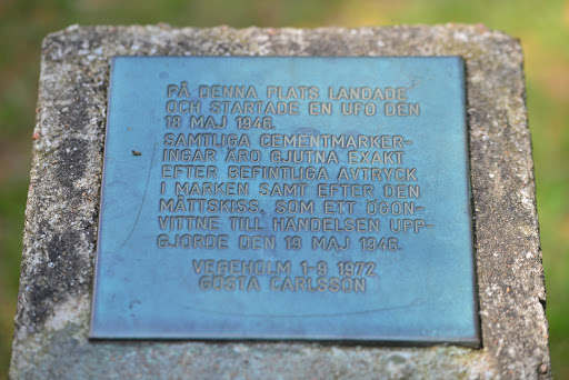 UFO Monument, Angelholm, Sweden