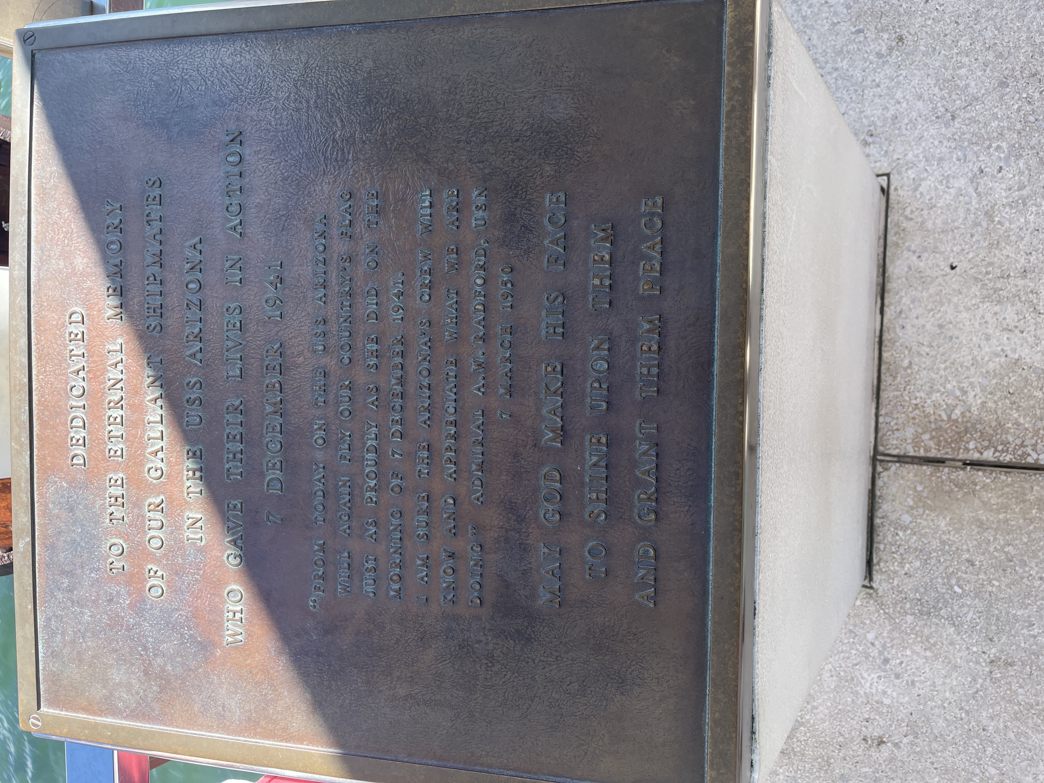 Dedicated to the Eternal Memory of our Gallant Shipmates