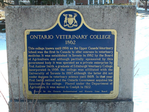 Ontario Veterinary College 1862