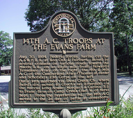 14th A.C. Troops at the Evans Farm
