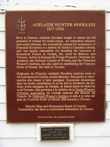Adelaide Hunter Hoodless 1857-1910