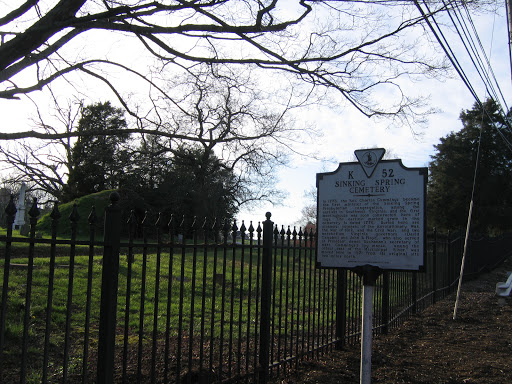 Marker: Sinking Spring Cemetery (K 52)