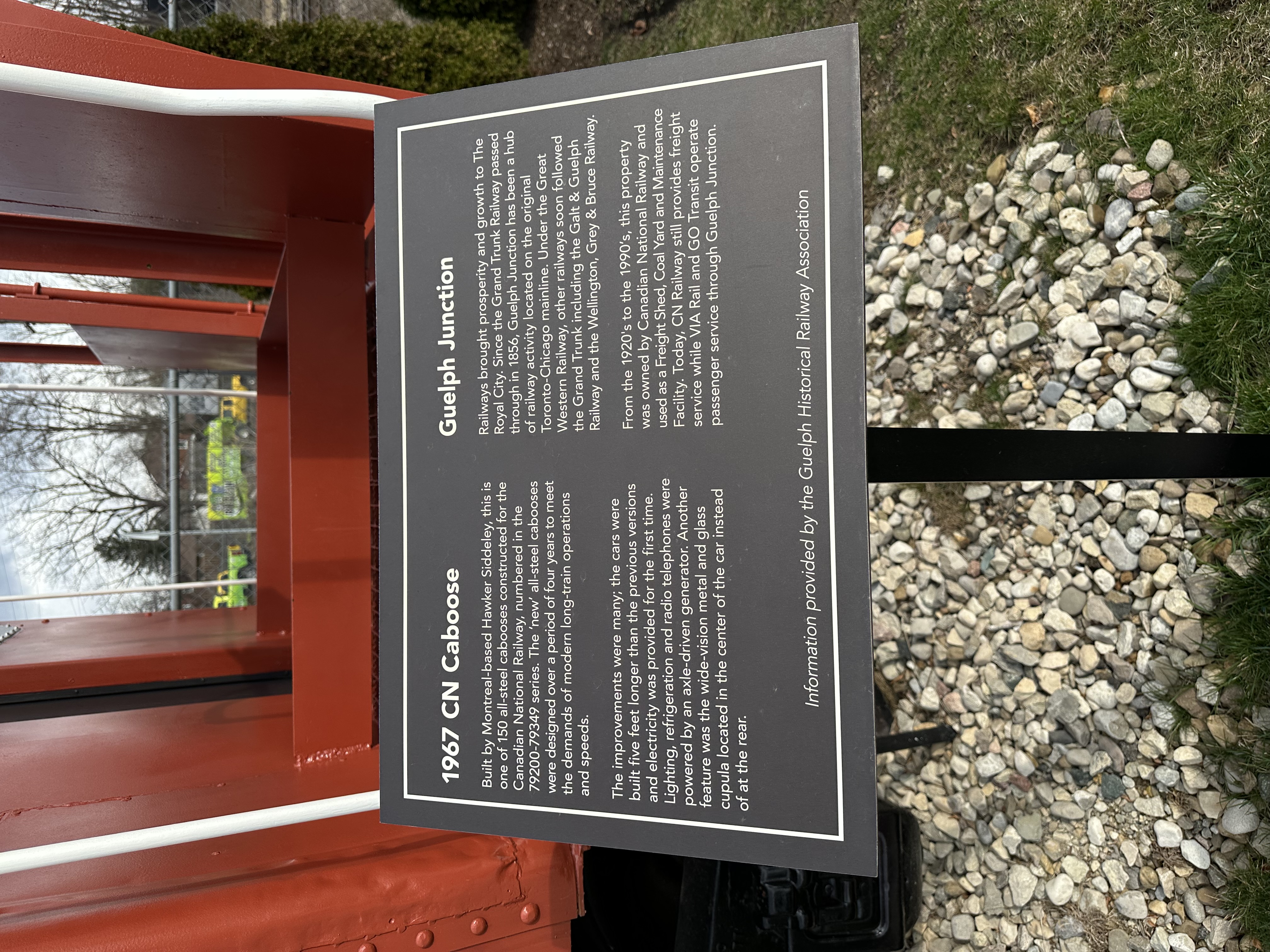 1967 CN Caboose / Guelph Junction