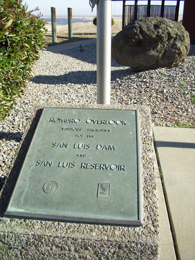 Romero Overlook - San Luis Dam and San Luis Resevoir