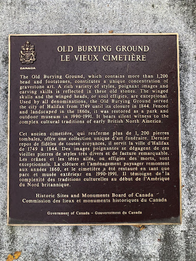 Old Burying Ground, Halifax