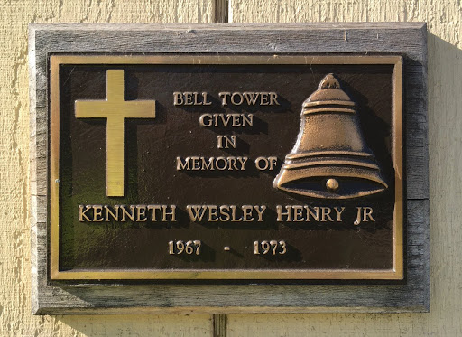 Bell Tower Given in Memory of Kenneth Wesley Henry Jr
