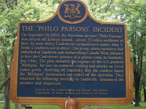 The "Philo Parsons" Incident