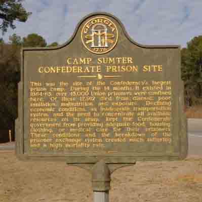 Camp Sumter Confederate Prison Site