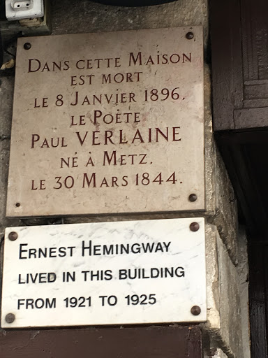 Paul Verlaine & Ernest Hemingway