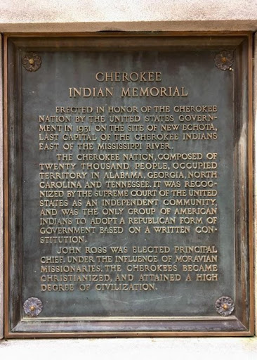 CHEROKEE INDIAN MEMORIAL