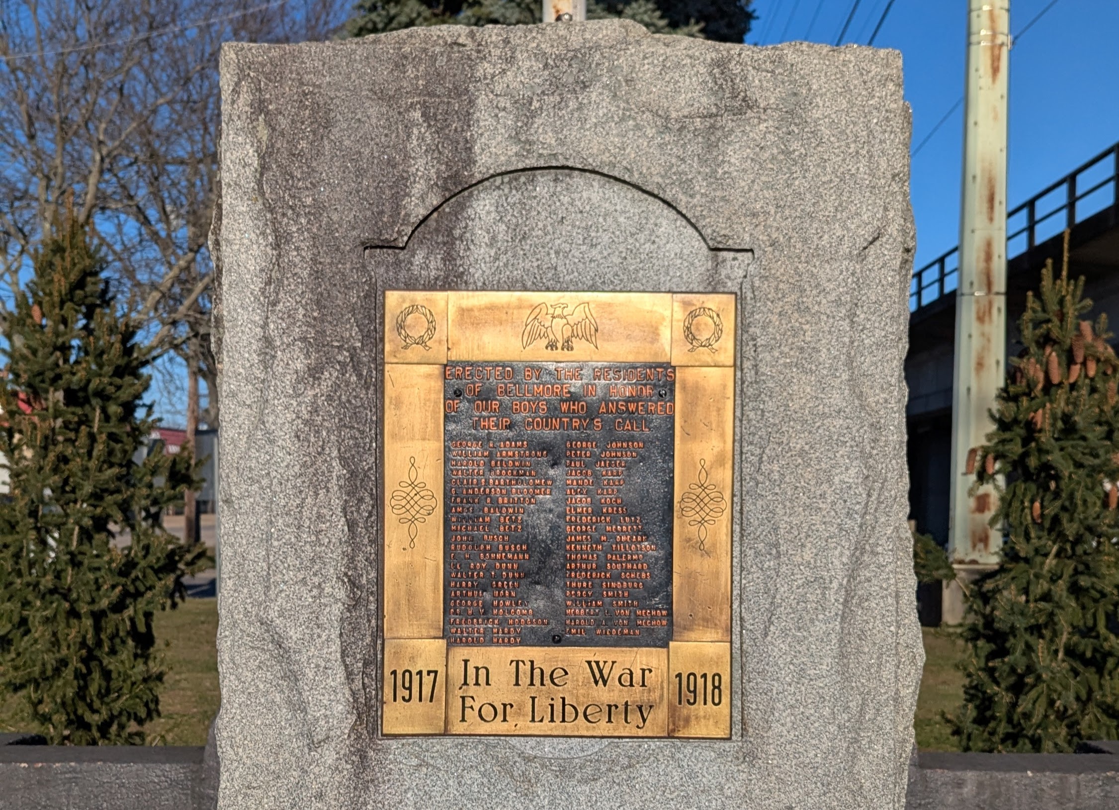 Bellmore World War I Monument