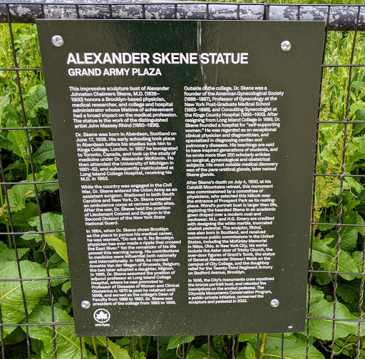 Alexander Skene Statue