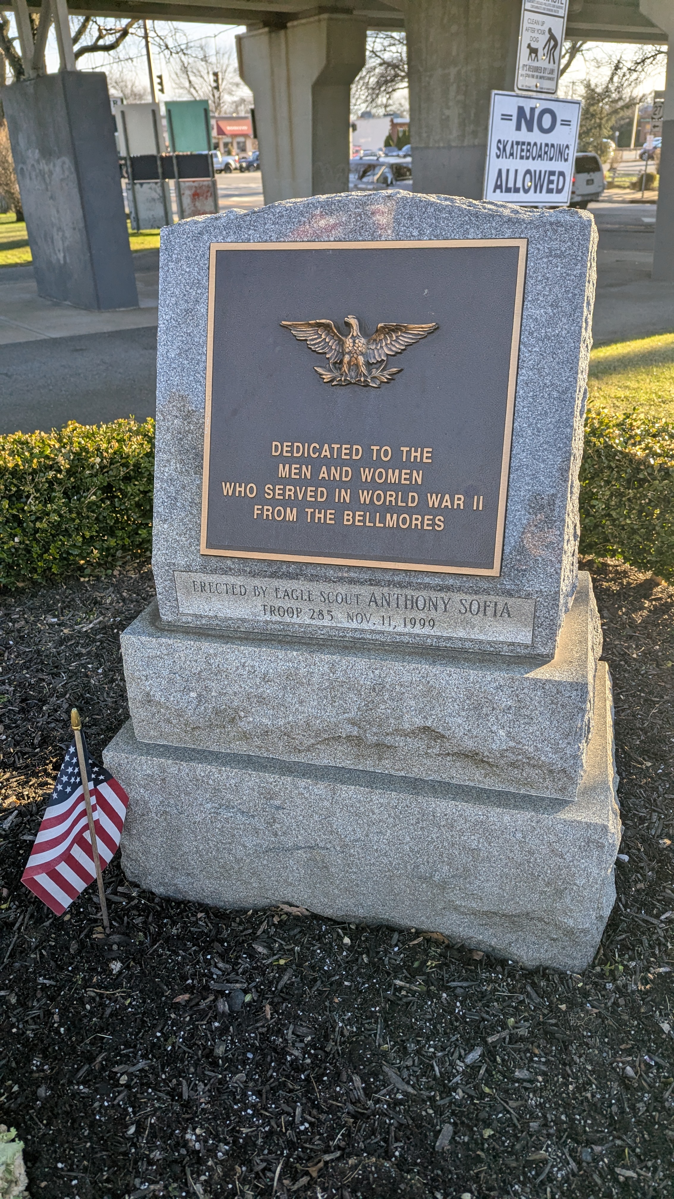 Bellmore World War II Monument