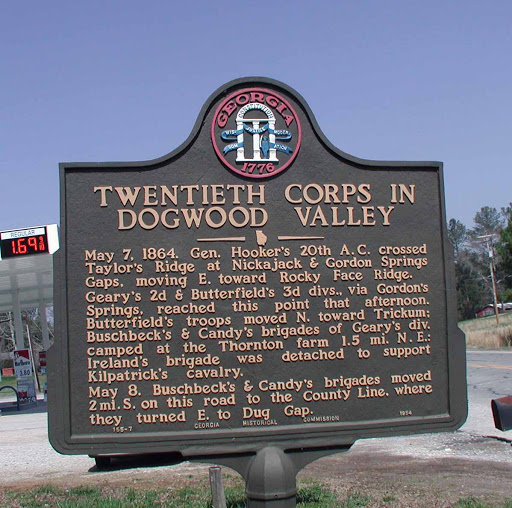 Twentieth Corps in Dogwood Valley