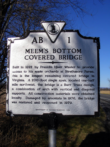 Meems Bottom Covered Bridge