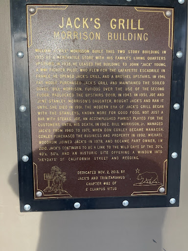 Jack’s Grill Morrison Building