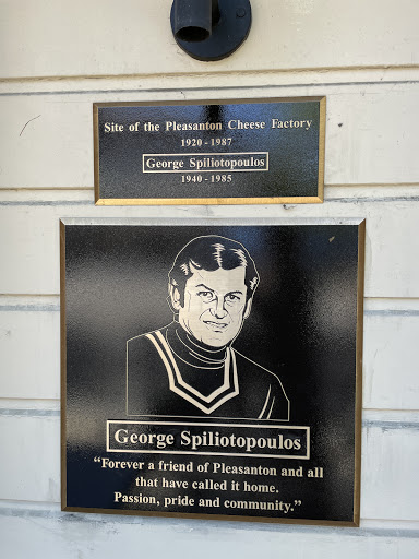 Site of the Pleasanton Cheese Factory 1920-1987 / George Spiliotopoulos 1940-1985