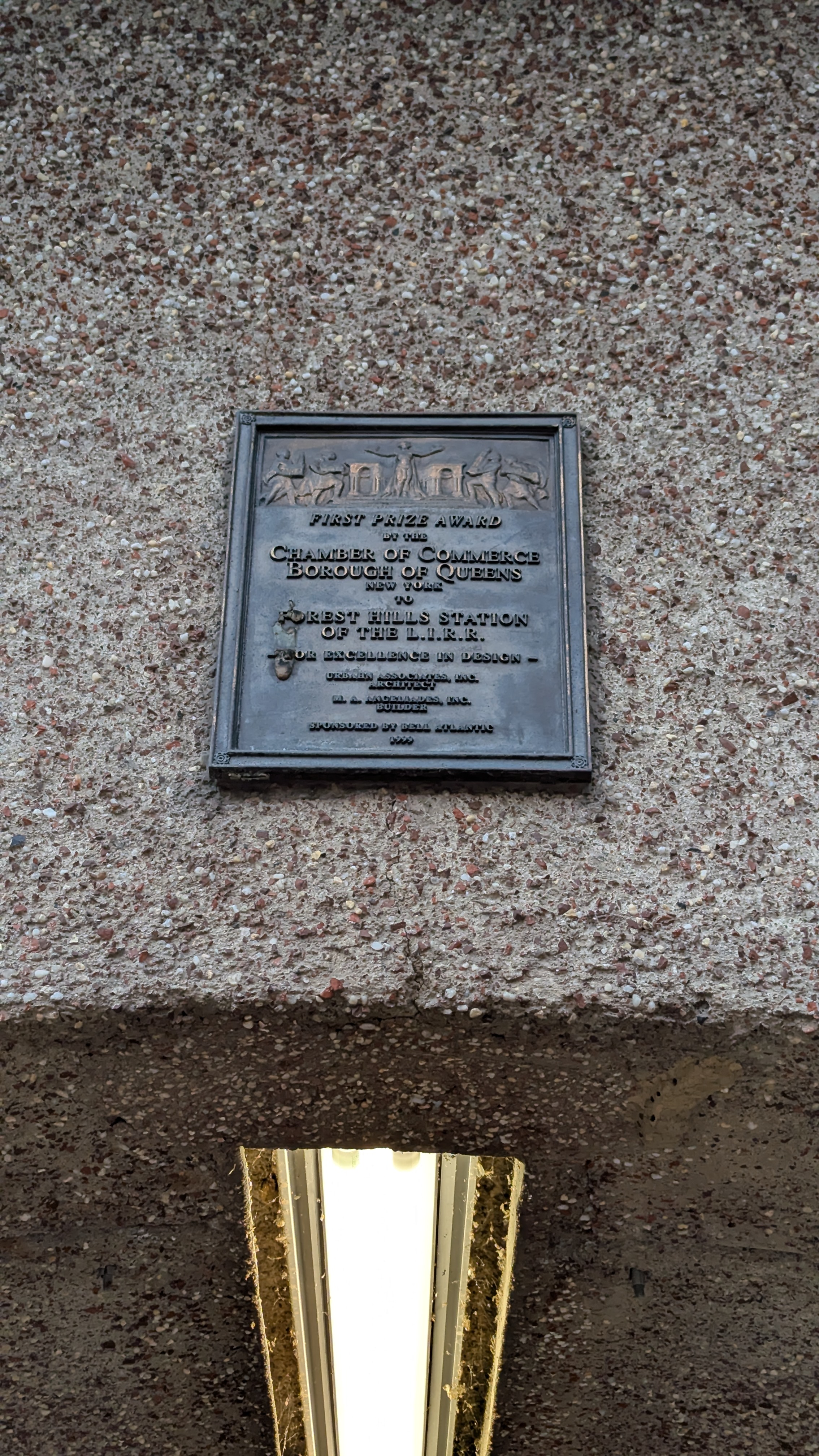 First Prize Award for Forest Hills Station