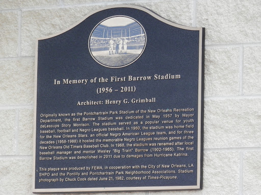 In Memory of the First Barrow Stadium