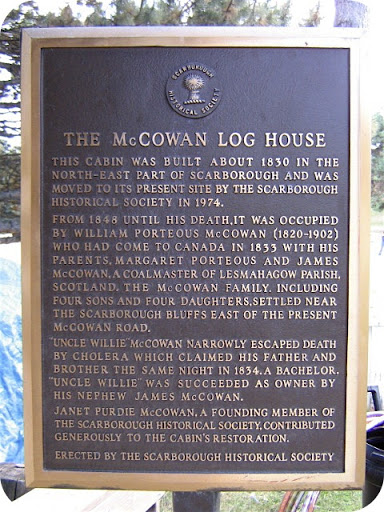 The McCowan Log House