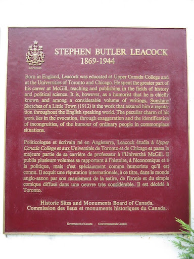 Stephen Butler Leacock 1869-1944
